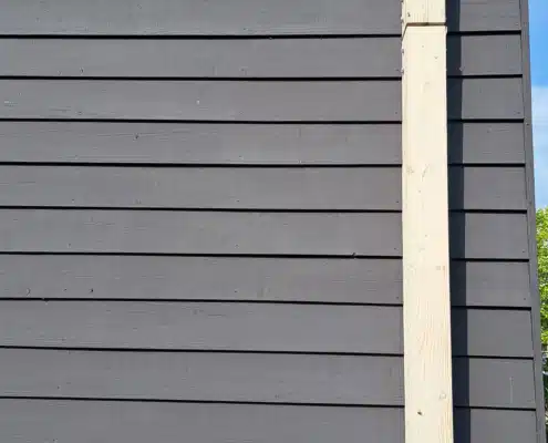 Larch Dutch Wood facade cladding Markelo